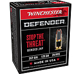 Image of Winchester DEFENDER HANDGUN .357 SIG 125 grain Bonded Jacketed Hollow Point Brass Cased Centerfire Pistol Ammunition