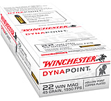 Winchester DYNAPOINT .22 Winchester Magnum Rimfire 45 grain Copper Plated Hollow Point Rimfire Ammunition