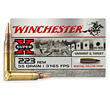 Image of Winchester Super X .223 Remington, 55 Grain, Boat Tail Hollow Point BTHP, Brass Cased, Centerfire Rifle Ammunition