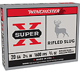 Image of Winchester SUPER-X SHOTSHELL 20 Gauge 3/4 oz 2.75&quot; Shotgun Slug Ammunition