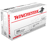 Image of Winchester USA HANDGUN .38 Special 150 grain Lead Round Nose Centerfire Pistol Ammunition