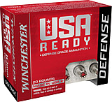 Image of Winchester USA Ready 10mm 170 Grain Hex Vent Hollow Point Brass Pistol Ammunition