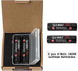 Image of Z-Bolt Rechargeable 18650 Batteries for High Discharge Flashlights, Weapon Lights &amp; Illuminators