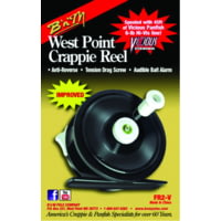 B'n'M West Point Crappie Reel  19% Off Free Shipping over $49!