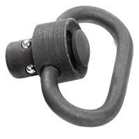Tactical Heavy-Duty Push Button QD Sling Swivel Mount W/ 1" Loop For Rifle 