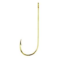 100 Size 6 Kahle Offset Hooks Straight Eye Bronze MADE IN USA