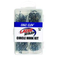 Eagle Claw Circle Hook Kit, 85 Hooks, Assorted