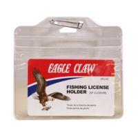 Eagle Claw Fishing License Holder w/zip Closure AFLHZ