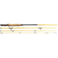 Eagle Claw Powerlight Fly Rod, 4 Piece, Mod Fast, 9 Guides + Tip, 5