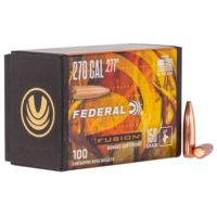 opplanet federal fb277f4 fusion component 270 caliber 277 150 gr fusion soft point 100 main