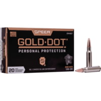 Speer GOLD DOT .308 Winchester 150 Grain Gold Dot Soft Point Centerfire Rifle Ammunition