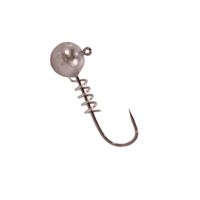 25-- JIG HEADS W// 5//0 LONG SHANK NICKEL HOOK 1 oz