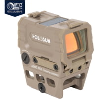Holosun OPMOD AEMS 1x Red Dot Sight, Color: Flat Dark Earth, Battery Type: CR2032, Up to 15% Off
 
w/ Free S&H — 2 models