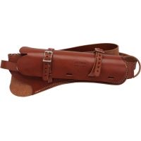 Hunter® 68-100 Brown Leather Holster for SA Scoped Revolvers 5.5"-6.6" RH SZ 9