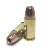 ICC Ammo 9mm 100 Grain Frangible Hollow Point Brass Pistol Ammunition