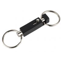 Pull Apart Key Chain Accessory with 2 Split Rings KEY-BAK Quick Release Side Slide 5 Pack 
