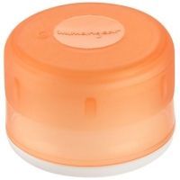 3-Pack humangear GoTubb Medium, Clear//Orange//Red 2oz