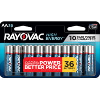 Rayovac High Energy Alkaline AAA Batteries (36-Pack) in the AAA Batteries  department at