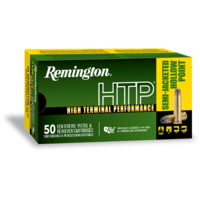 Remington High Terminal Performance .38 Special 110 Grain Semi Jacketed Hollow Point (SJHP) Pistol Ammunition