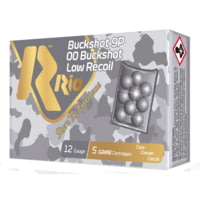 Rio Ammunition Royal Buck Low Recoil 12 Gauge 2.75 in Buckshot Shotgun Ammo