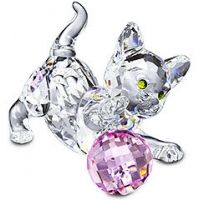 swarovski crystal kitten