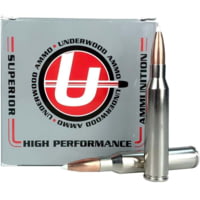 Underwood Ammo .338 Lapua 300 Grain Polymer Tipped Spitzer Nickel Plated Brass Cased Rifle Ammunition