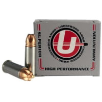 Underwood Ammo .44 Special 220 Grain Solid Monolithic Nickel Plated Brass Cased Pistol Ammunition