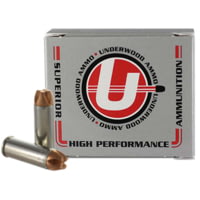 Underwood Ammo .45 Colt +P 250 Grain Solid Monolithic Nickel Plated Brass Cased Pistol Ammunition