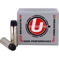 Underwood Ammo .500 S&W Magnum 440 Grain Coated Hard Cast Nickel Plated Brass Cased Pistol Ammunition