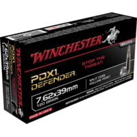 Winchester Defender RIFLE 7.62x39 mm 120 grain Split Core Hollow Point Centerfire Rifle Ammunition