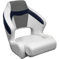 Wise Aero X Mesh High Back Boat Seat White