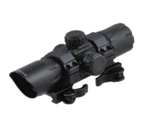 Leapers UTG 5th Gen 6.4" ITA Red/Green Dot Sight w/Integral QD Mount &amp; Lens Caps