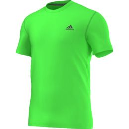 neon green adidas shirt