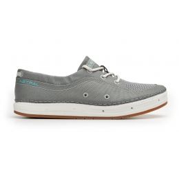 women's gray boat shoes