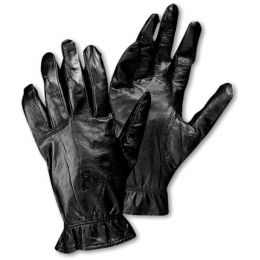 Black, X-Large Bob Allen Leather Unlined Gloves