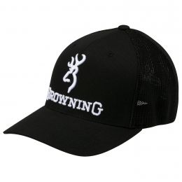 black branded cap