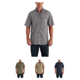 carhartt force ridgefield short sleeve shirt