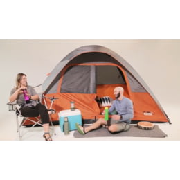CORE 6 Person Lighted Blockout Tent with Full Rainfly – Onecheq