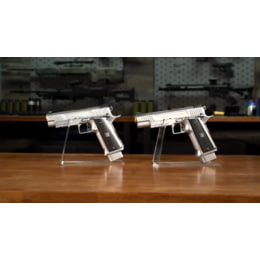 Airsoft Pistola Aw/salient Arms Ds 5.1 Aluminium Gbb Blue