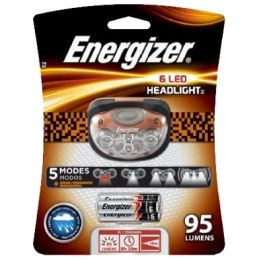 Headlight 200 Lumens Bright LED Torch 3 x AAA Batteries Energizer Vision HD