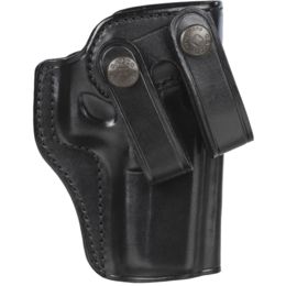 Galco 124045 STO834B StowNGo Black Leather IWB fits Glock 48 Right Hand Holster 