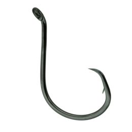 Gamakatsu 208408 Octopus Circle Fishing Hook NS Black Size 4 Pack of 10