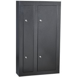 Homak 8 Firearm Double Door Steel Gun Cabinet 4 Star Rating Free