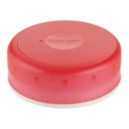 3-Pack humangear GoTubb Medium, Clear//Orange//Red 2oz