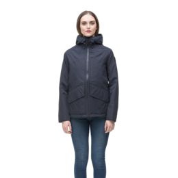 rain jacket women black