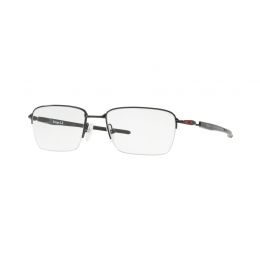 black and clear eyeglass frames