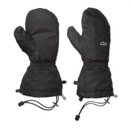 Black XL Outdoor Research Transcendent Down Mitts