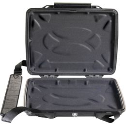 Black #1070-003-110 Pelican 1075CC Hardback Case with Netbook Liner