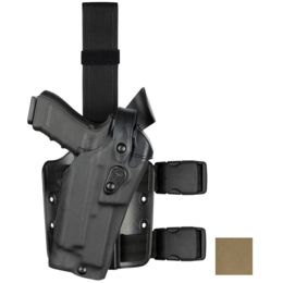 Black Tactical Leg Holster Fits Smith & Wesson M&p Sigma 9mm 40 V 