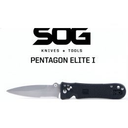 SOG Pentagon Elite I Folding Knife PE14-CP